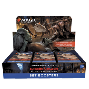 Commander Legends: Battle for Baldurs Gate - Set Booster Box Display - MtgwebshopDK